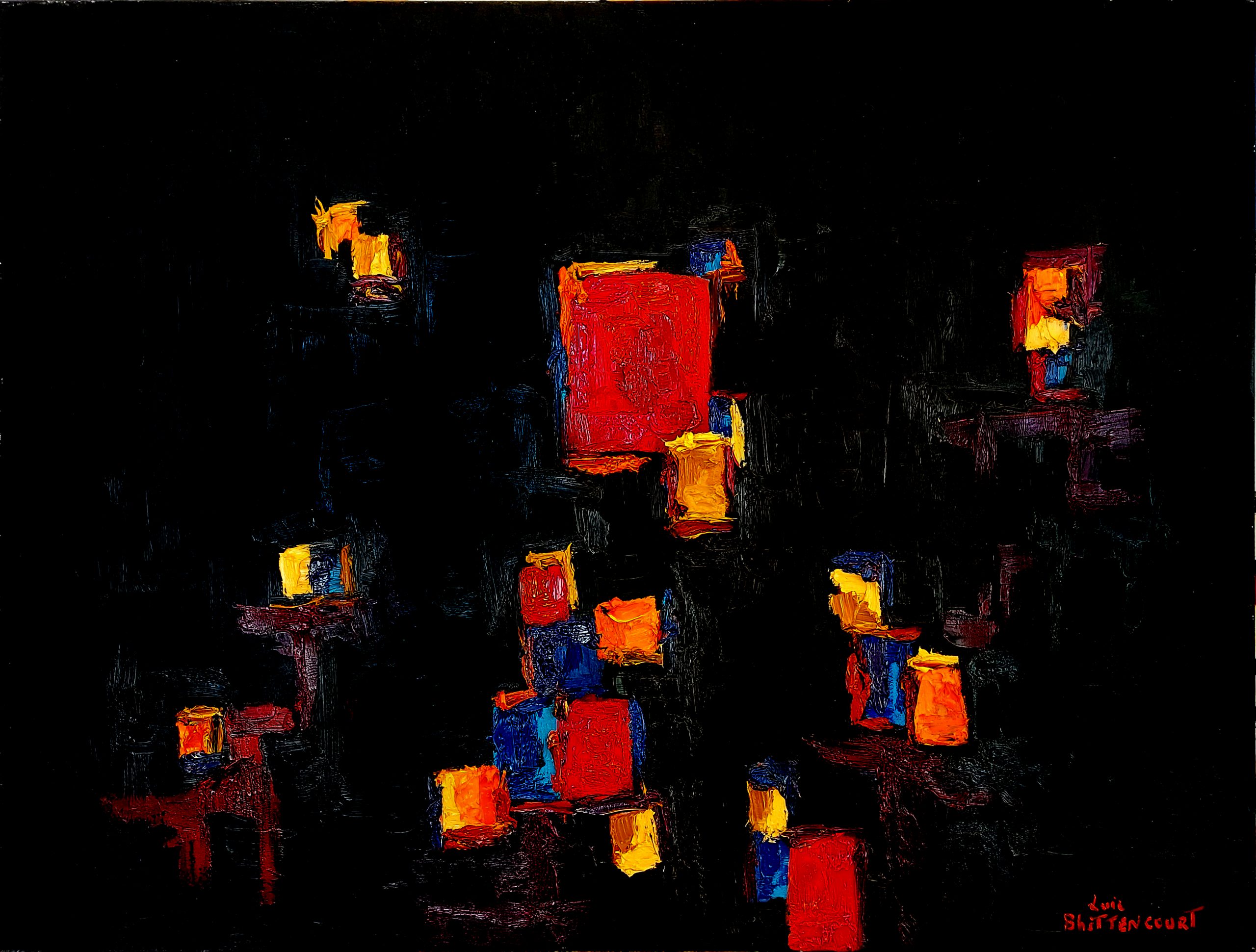 Luiz Bhitthencourt Artista Plástico. Pintura, Exposição, São Paulo, Galeria de Arte, Art Gallery, Museum, Obras de Arte, Colecionador de arte